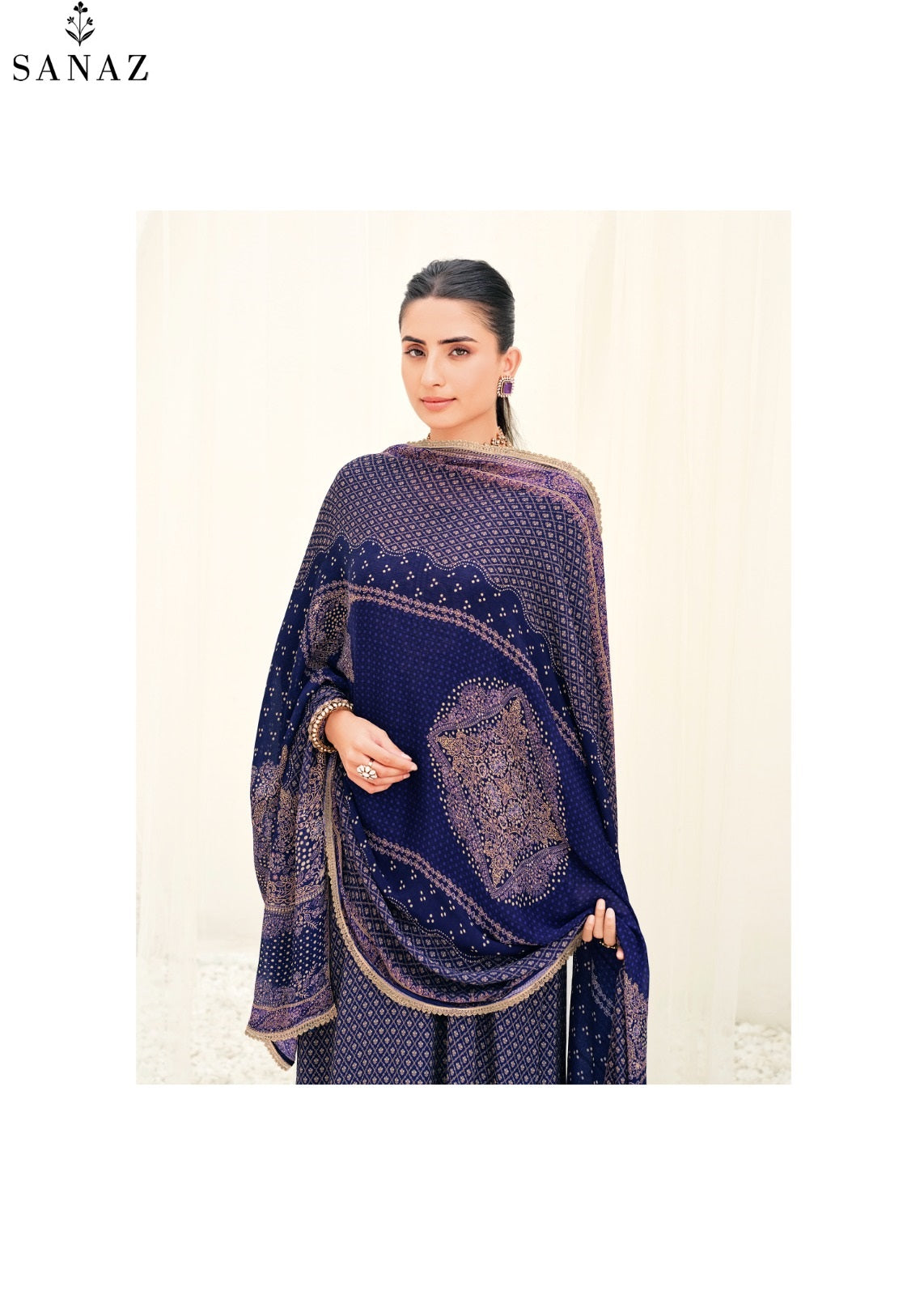 Dilnaaz Sanaz Viscose Crape Pant Style Suits Wholesale