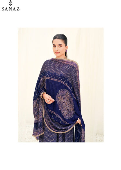 Dilnaaz Sanaz Viscose Crape Pant Style Suits Wholesale