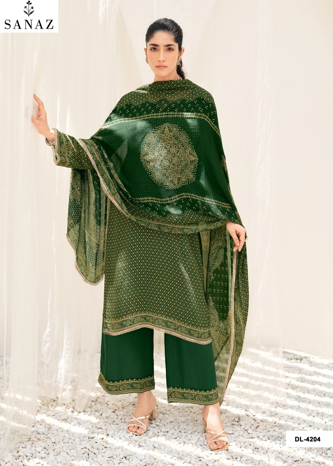 Dilnaaz Sanaz Viscose Crape Pant Style Suits Wholesale