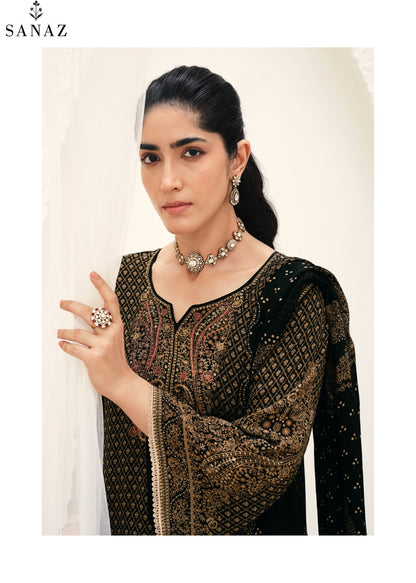 Dilnaaz Sanaz Viscose Crape Pant Style Suits Wholesale