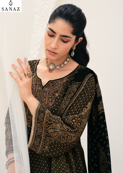 Dilnaaz Sanaz Viscose Crape Pant Style Suits Wholesale