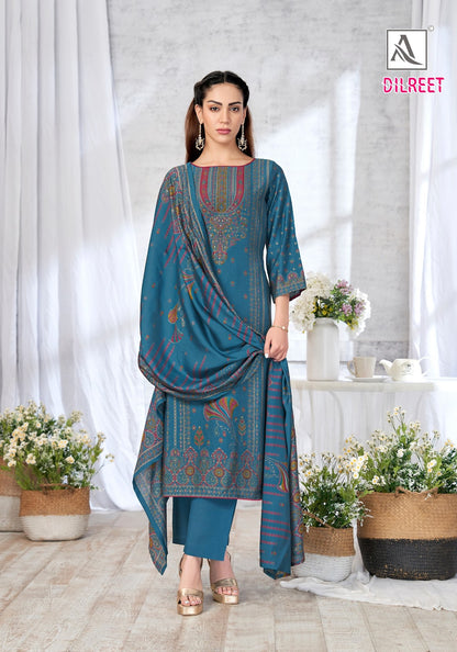 Dilreet Alok Mudaal Karachi Salwar Suits Manufacturer Ahmedabad