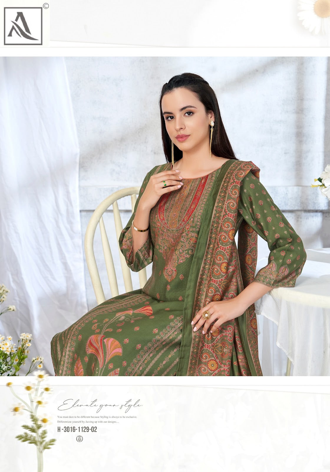 Dilreet Alok Mudaal Karachi Salwar Suits Manufacturer Ahmedabad