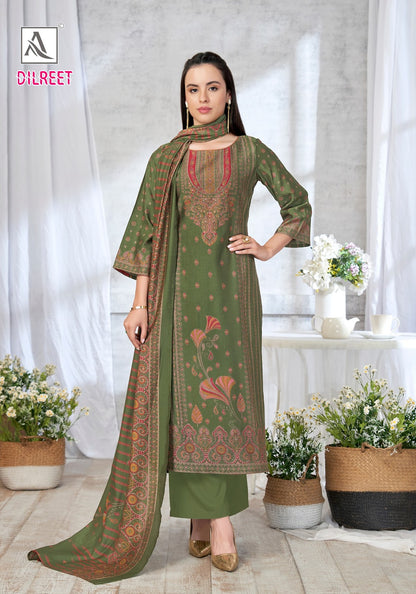 Dilreet Alok Mudaal Karachi Salwar Suits Manufacturer Ahmedabad