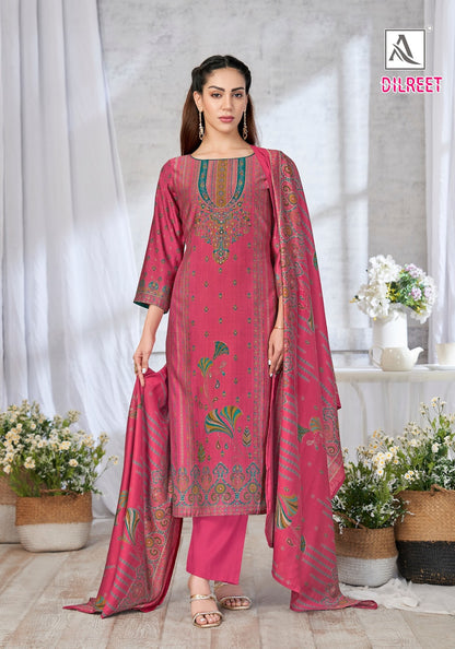 Dilreet Alok Mudaal Karachi Salwar Suits Manufacturer Ahmedabad