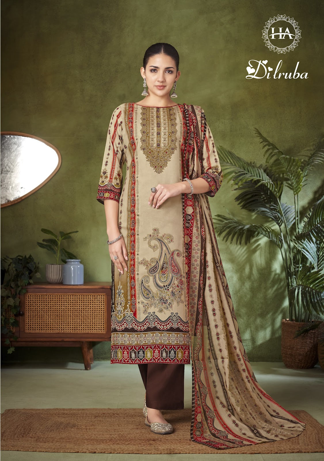 Dilruba Alok Pure Viscose Karachi Salwar Suits Wholesaler India