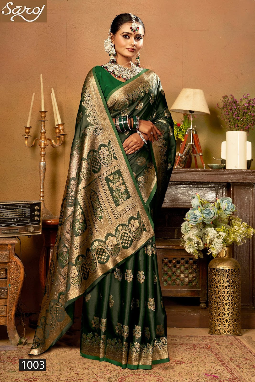 Dilruba Satin Vol 2 Saroj Silk Sarees Wholesale