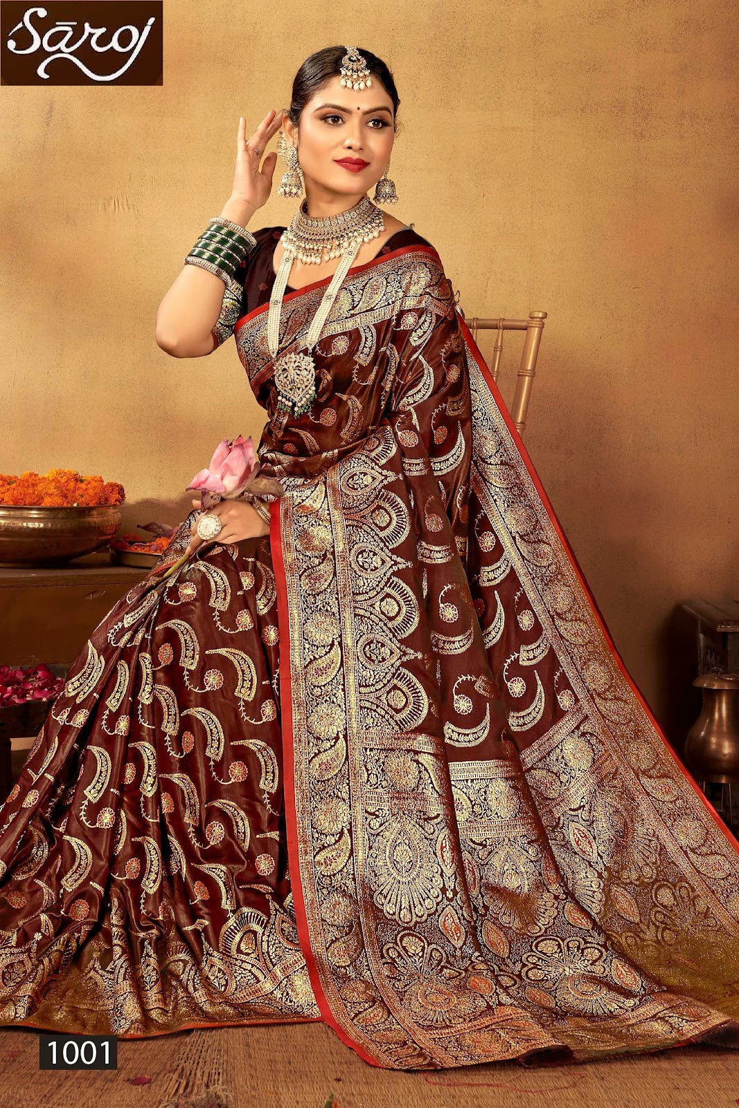 Dilruba Satin Vol 3 Saroj Silk Sarees Manufacturer