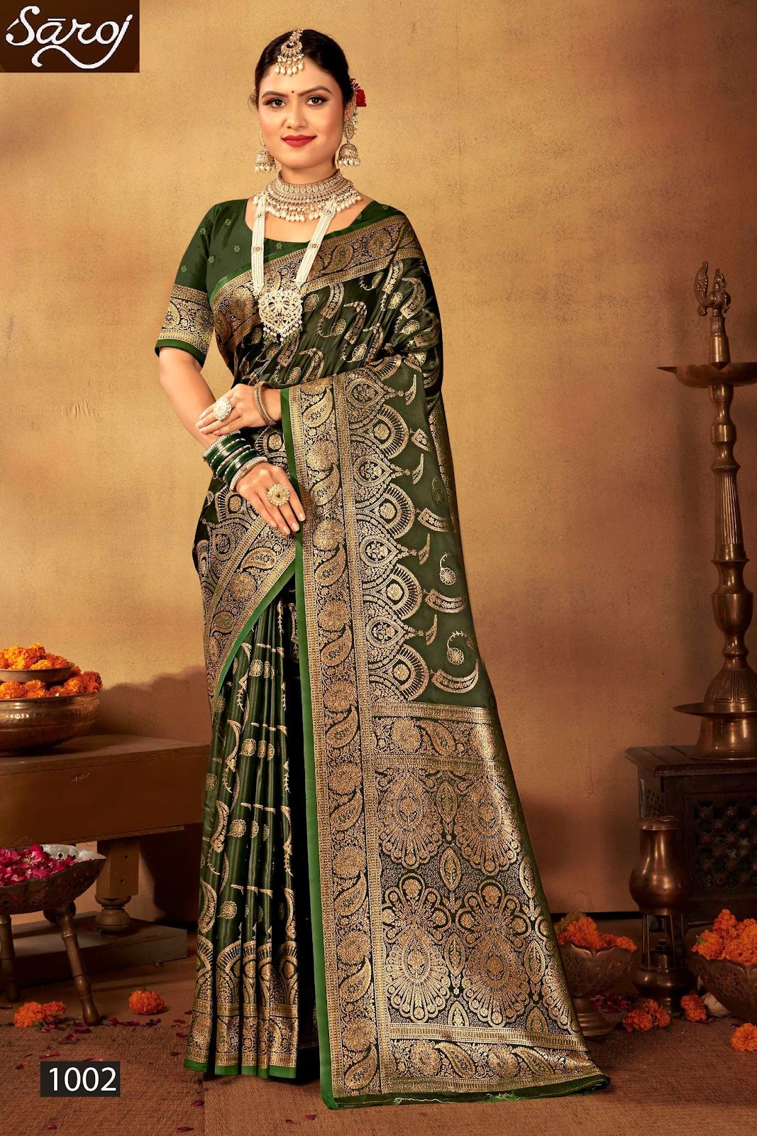 Dilruba Satin Vol 3 Saroj Silk Sarees Manufacturer