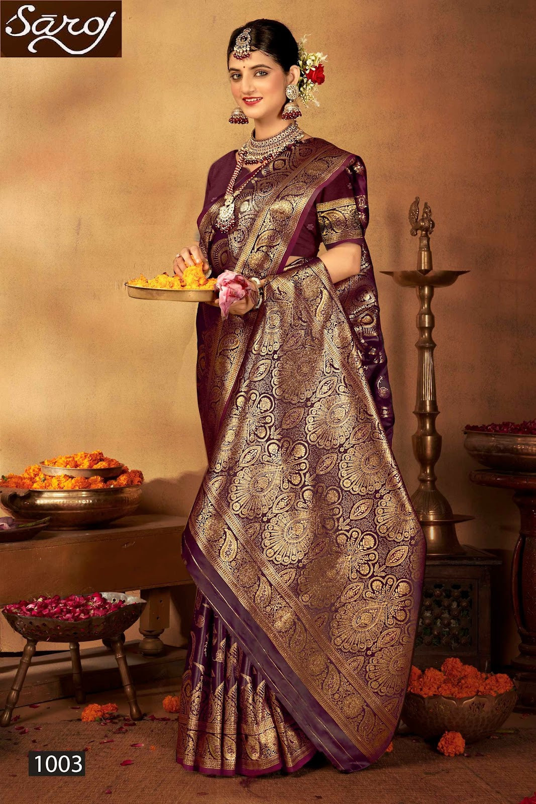 Dilruba Satin Vol 3 Saroj Silk Sarees Manufacturer