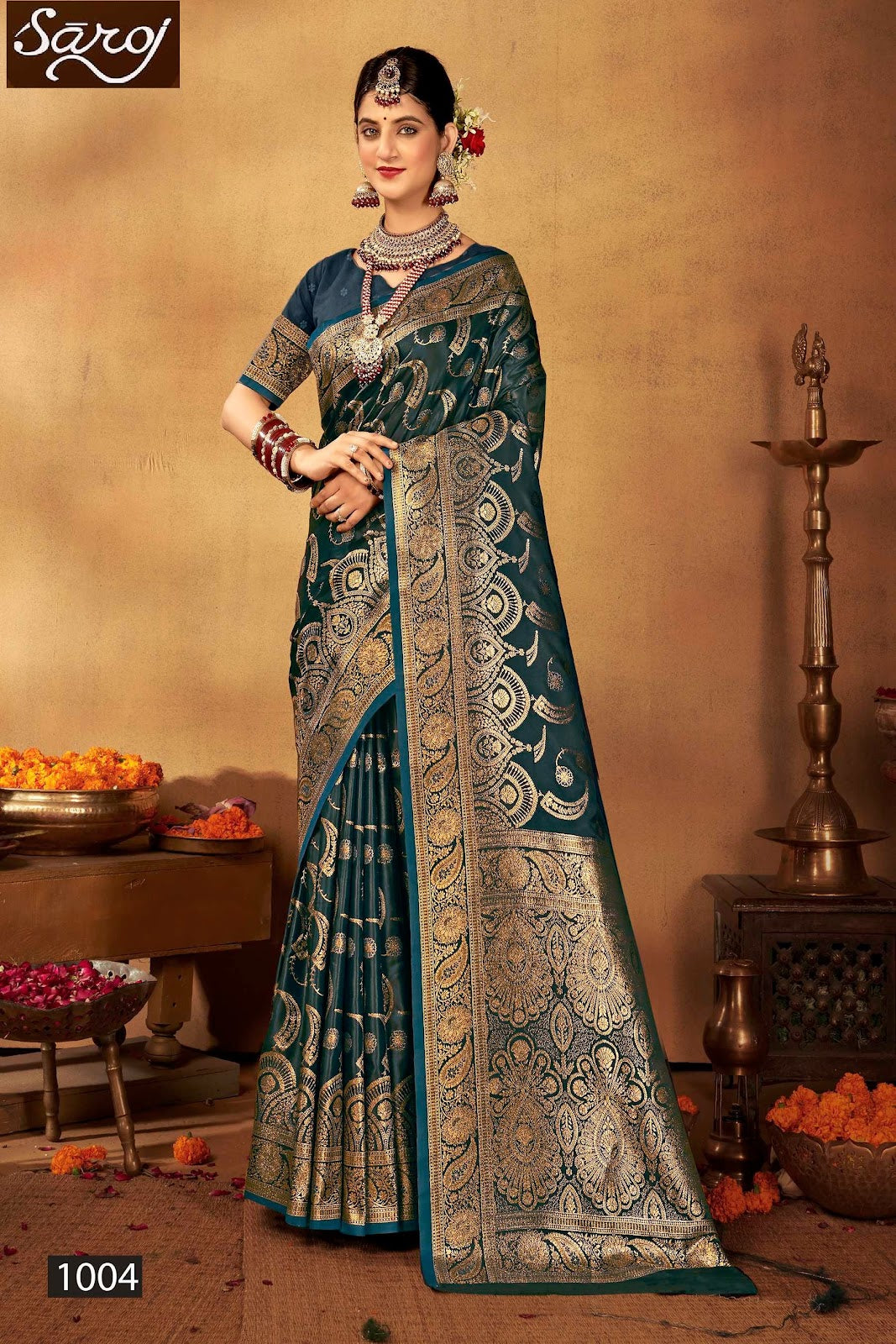 Dilruba Satin Vol 3 Saroj Silk Sarees Manufacturer