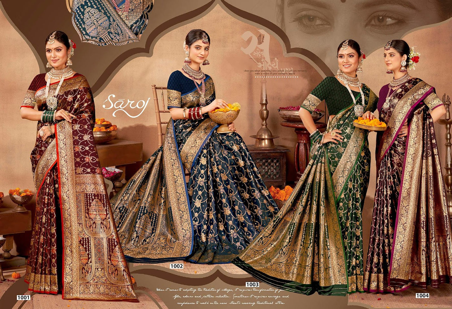 Dilruba Satin Vol 4 Saroj Silk Sarees Supplier