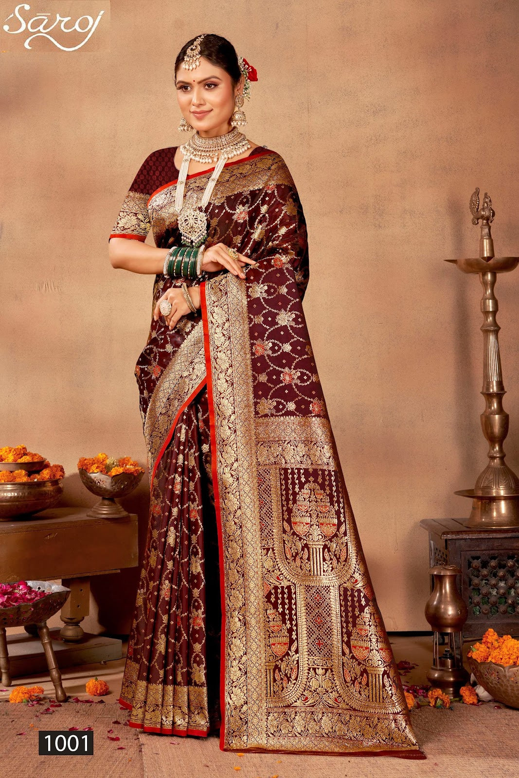 Dilruba Satin Vol 4 Saroj Silk Sarees Supplier