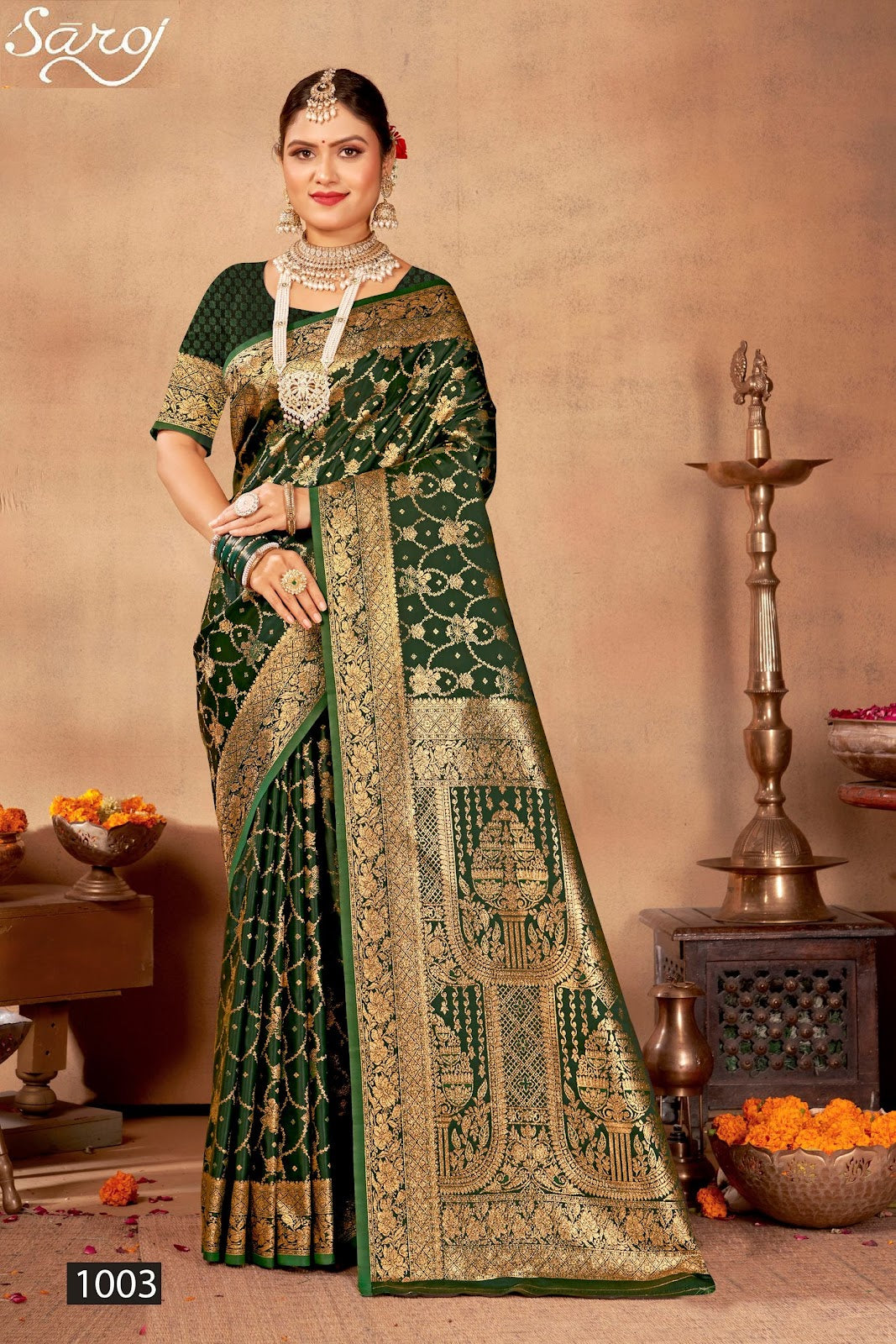 Dilruba Satin Vol 4 Saroj Silk Sarees Supplier
