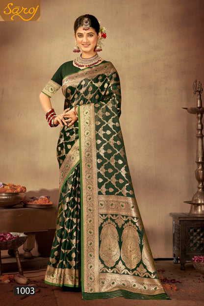 Dilruba Satin Vol 5 Saroj Silk Sarees Wholesaler Gujarat