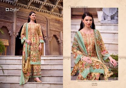 Dilruba Vol 2 Zulfat Designer Rayon Karachi Salwar Suits Wholesaler Gujarat