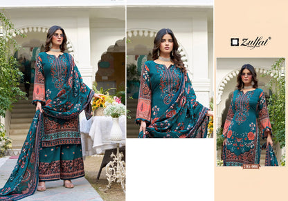 Dilruba Zulfat Designer Rayon Karachi Salwar Suits Wholesale Price