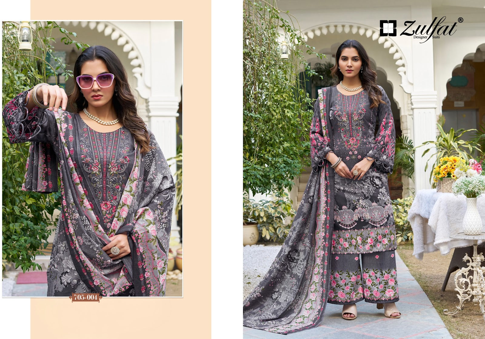 Dilruba Zulfat Designer Rayon Karachi Salwar Suits Wholesale Price