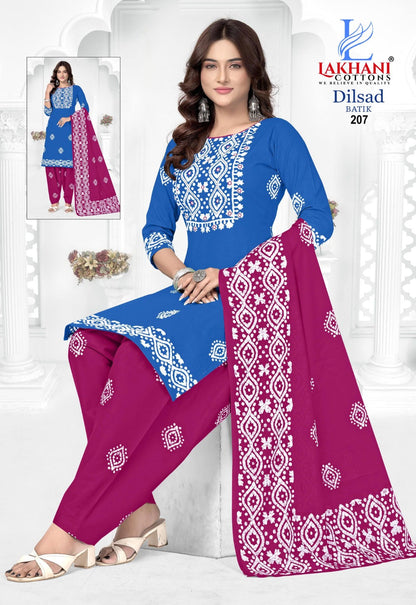 Dilsad Batik Vol 2 Lakhani Cotton Dress Material Supplier Gujarat