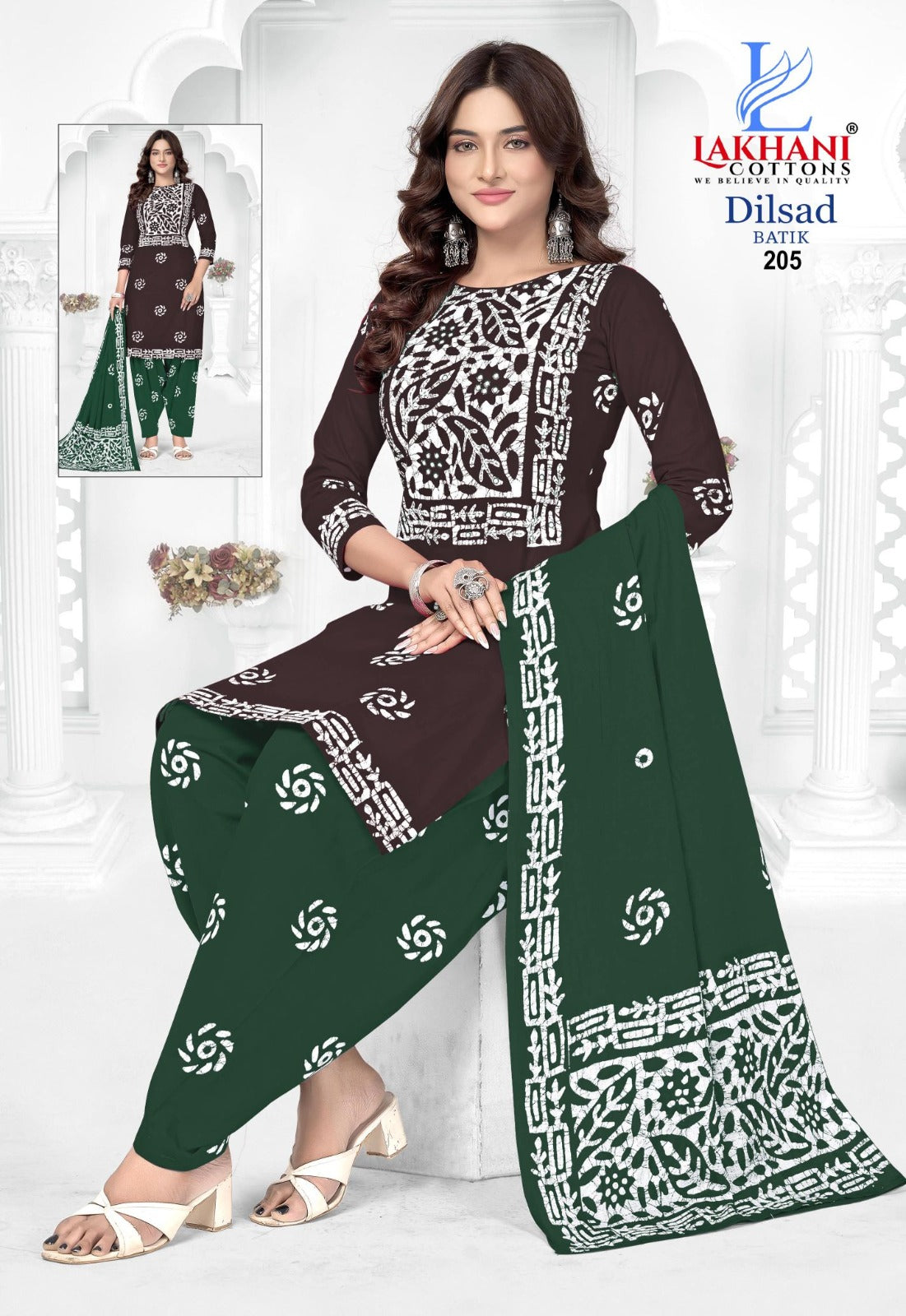 Dilsad Batik Vol 2 Lakhani Cotton Dress Material Supplier Gujarat