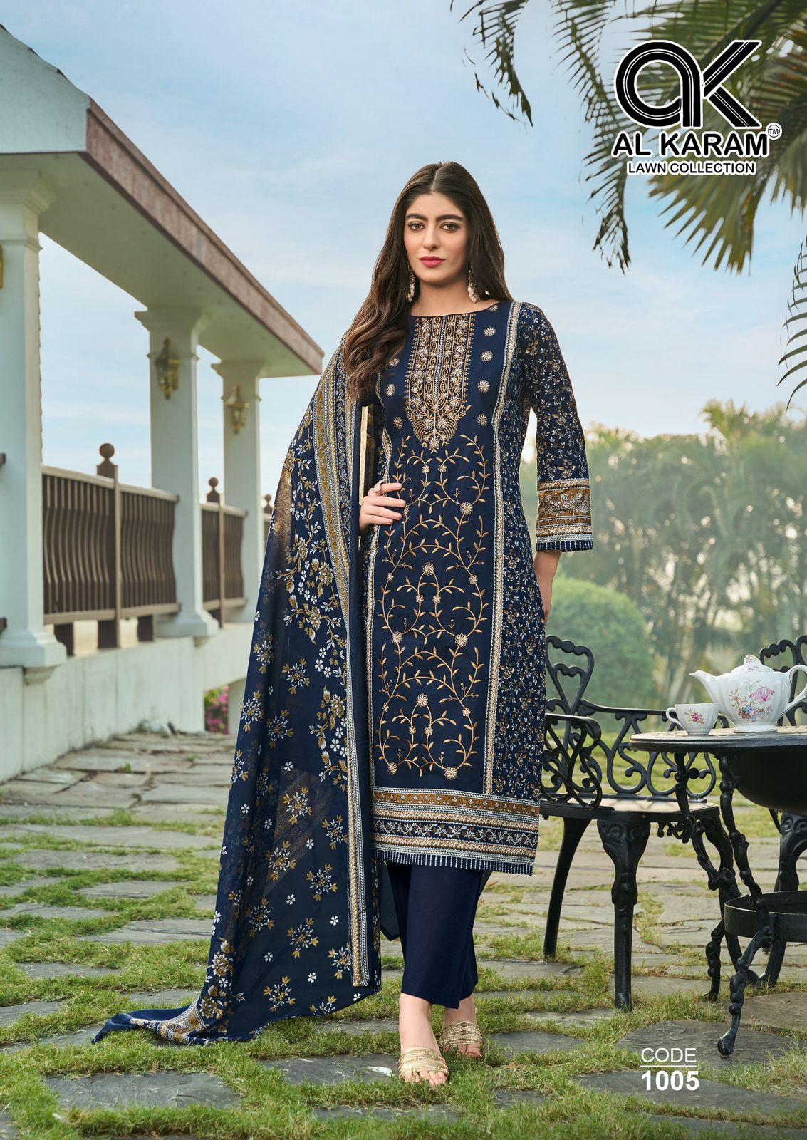 Dilshad Vol 1 Al Karam Cotton Karachi Salwar Suits Wholesale Price
