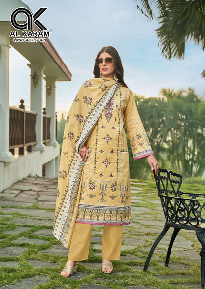 Dilshad Vol 1 Al Karam Cotton Karachi Salwar Suits Wholesale Price
