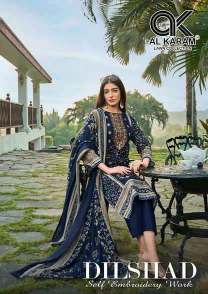Dilshad Vol 1 Al Karam Cotton Karachi Salwar Suits Wholesale Price