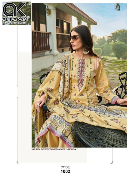 Dilshad Vol 1 Al Karam Cotton Karachi Salwar Suits Wholesale Price