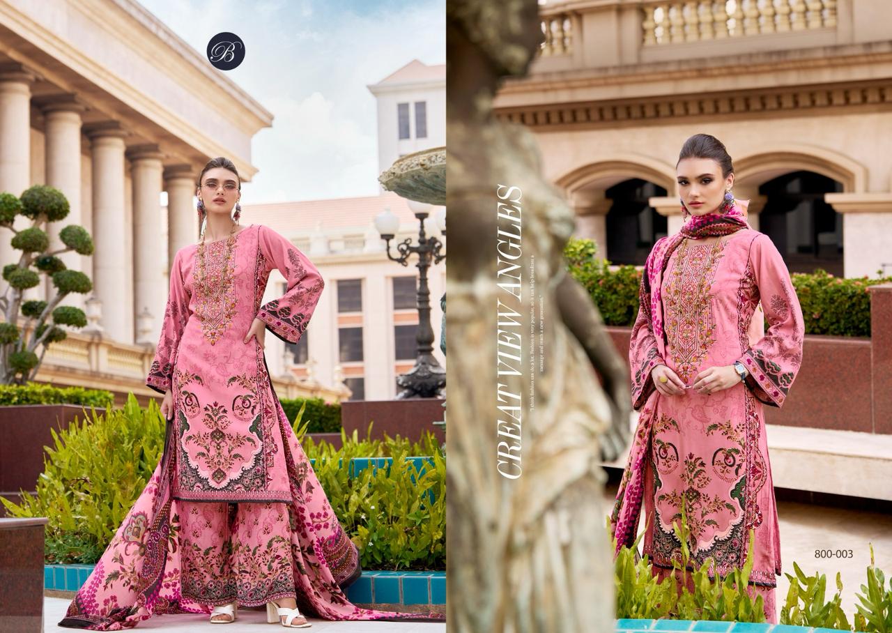 Dilshad Vol 3 Belliza Designer Studio Pure Viscose Karachi Salwar Suits Supplier