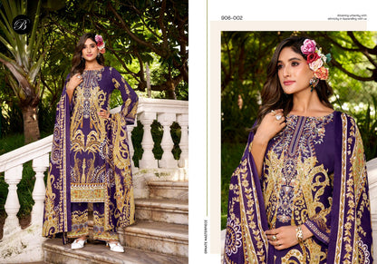 Dilshad Vol 5 Belliza Designer Studio Pure Viscose Karachi Salwar Suits Wholesale Price