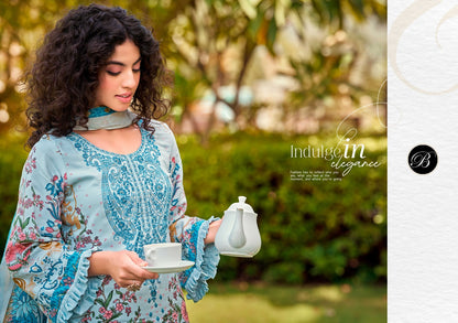 Dilshad Vol 6 Belliza Designer Studio Viscose Rayon Karachi Readymade Suits Manufacturer