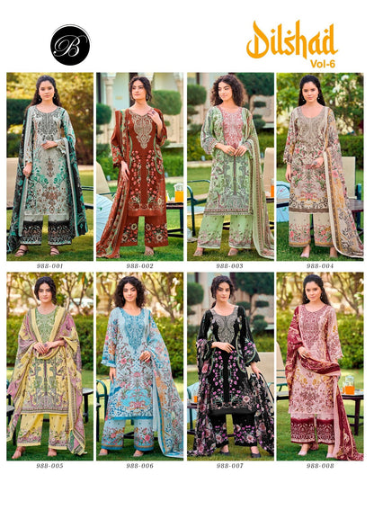 Dilshad Vol 6 Belliza Designer Studio Viscose Rayon Karachi Readymade Suits Manufacturer