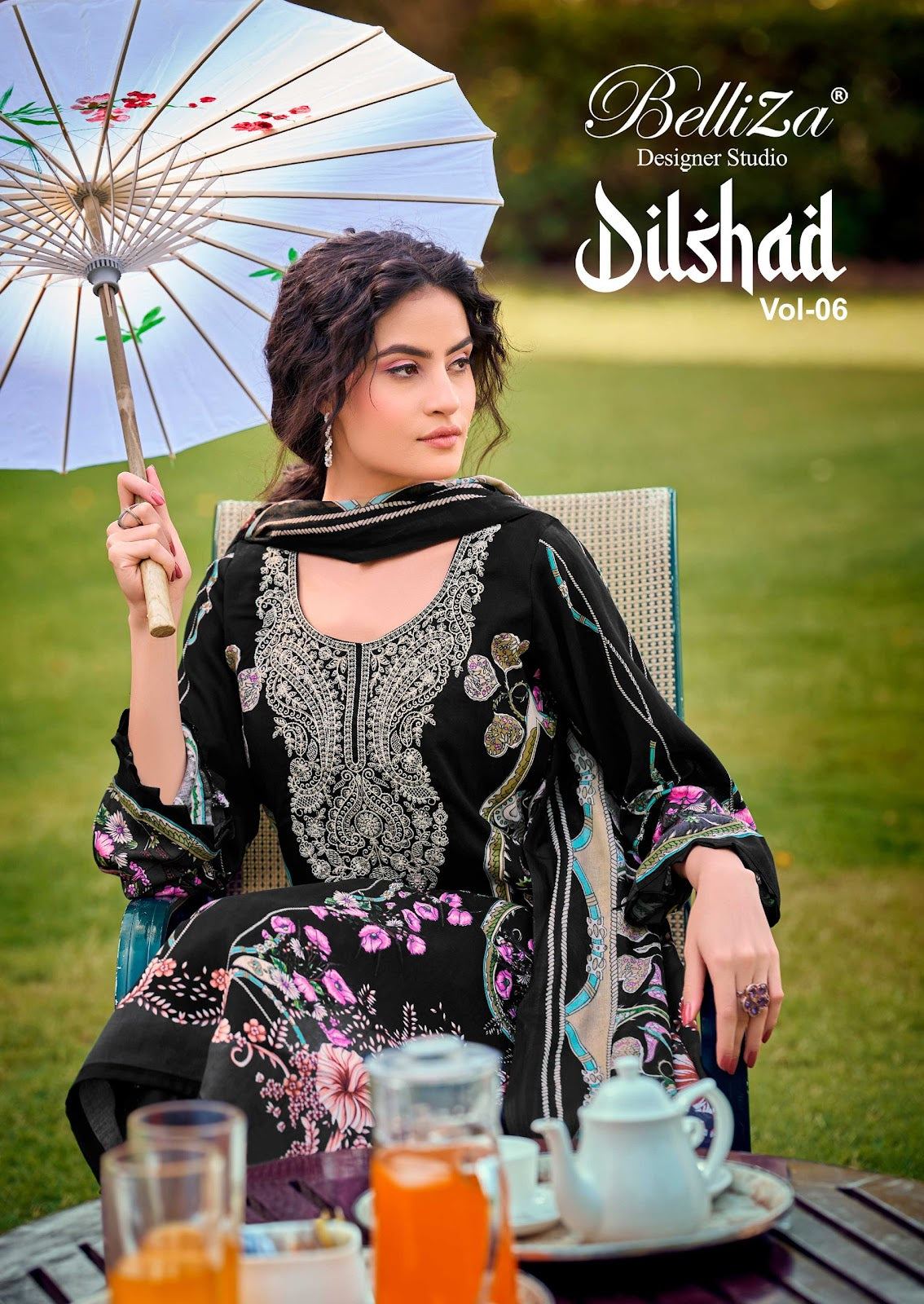 Dilshad Vol 6 Belliza Designer Studio Viscose Rayon Karachi Readymade Suits Manufacturer