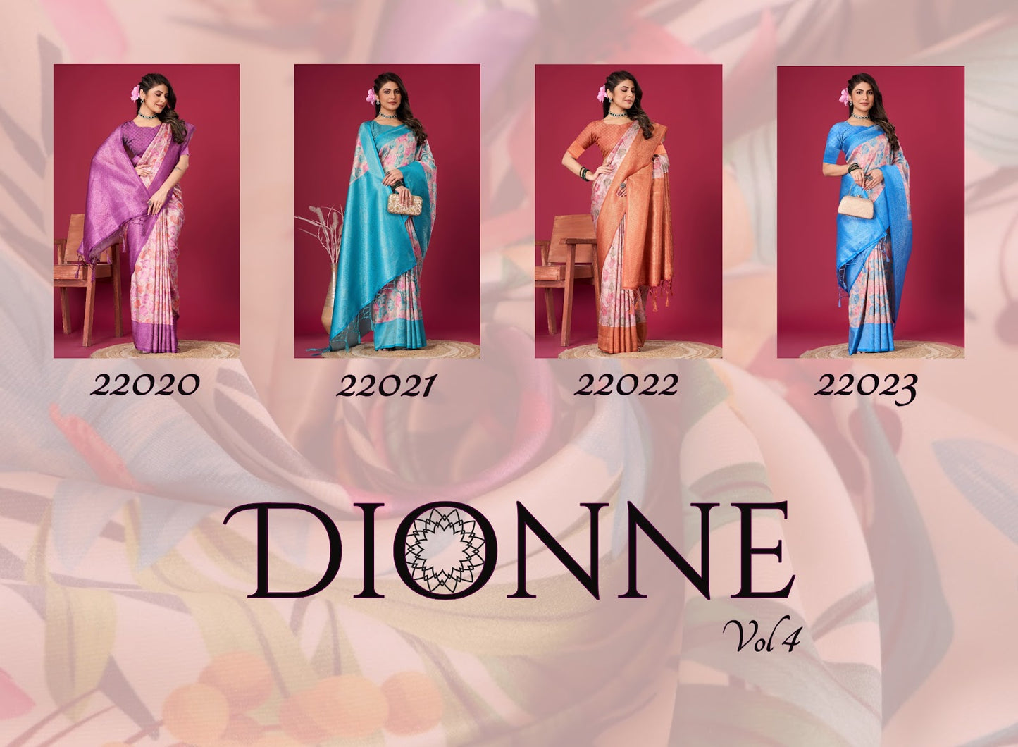 Dionne Vol 4 Sethnic Copper Zari Sarees