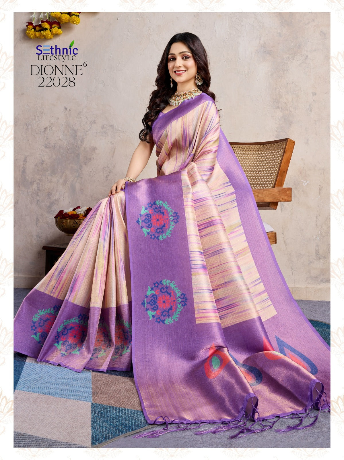 Dionne Vol 6 22028 -22031 Sethnic Banarasi Silk Sarees Wholesaler Gujarat