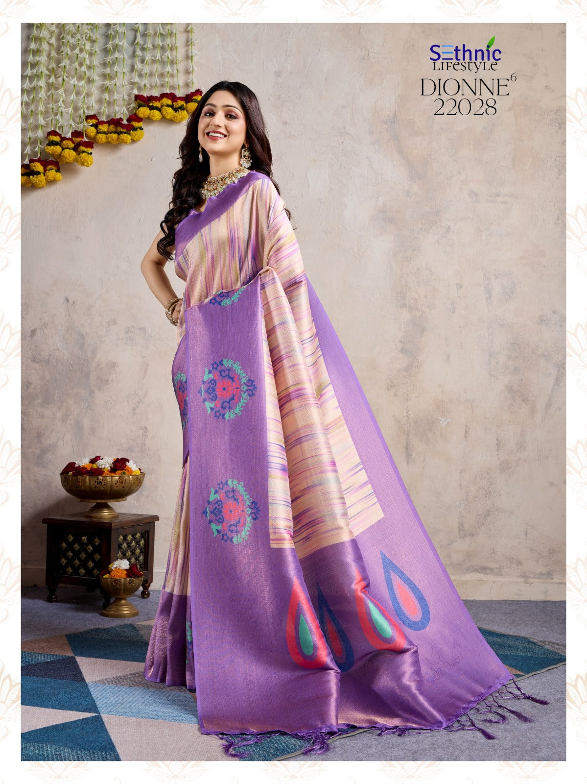 Dionne Vol 6 22028 -22031 Sethnic Banarasi Silk Sarees Wholesaler Gujarat