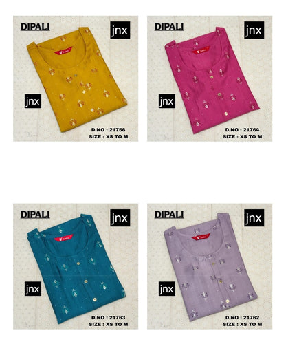 Dipali 0612 Jnx Kurti With Pocket Wholesaler