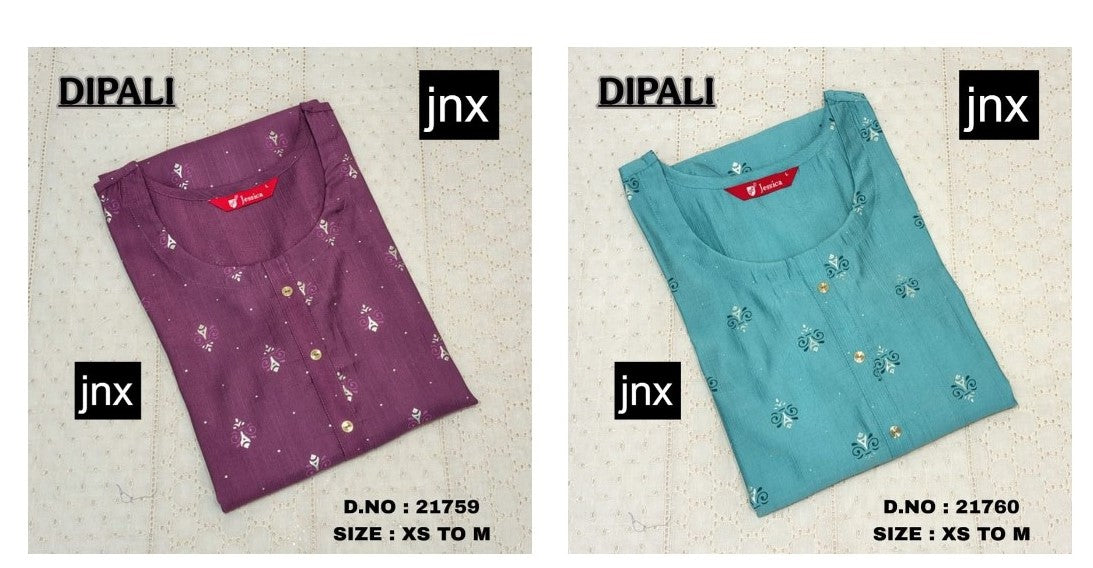 Dipali 0612 Jnx Kurti With Pocket Wholesaler