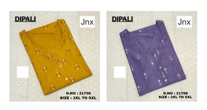Dipali Jnx Plus Size Kurtis Wholesaler