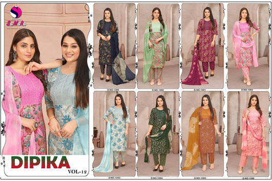 Dipika Vol 12 Samara Capsule Readymade Pant Style Suits Wholesale