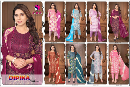 Dipika Vol 13 Samara Capsule Readymade Pant Style Suits Wholesaler
