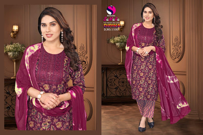 Dipika Vol 13 Samara Capsule Readymade Pant Style Suits Wholesaler
