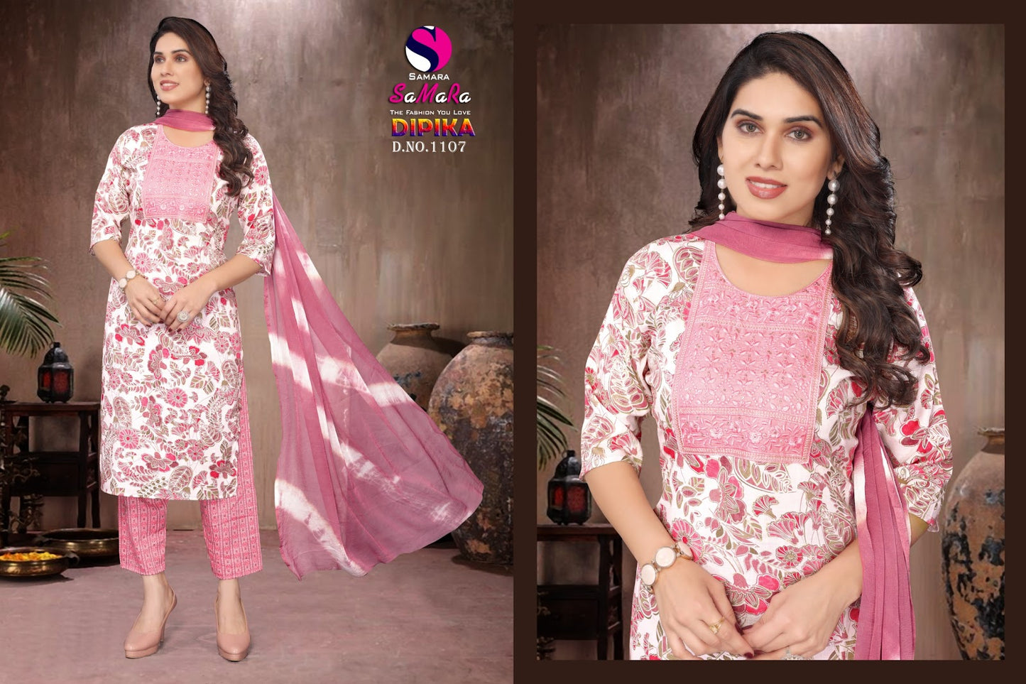 Dipika Vol 14 Samara Capsule Readymade Pant Style Suits Wholesale Rate