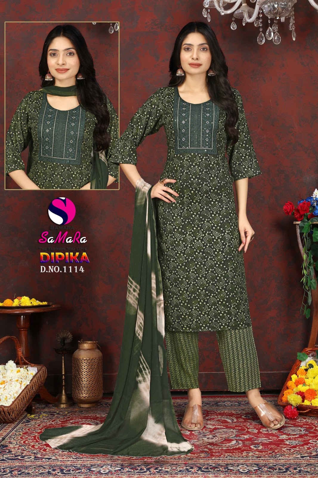 Dipika Vol 15 Samara Capsule Readymade Pant Style Suits Manufacturer