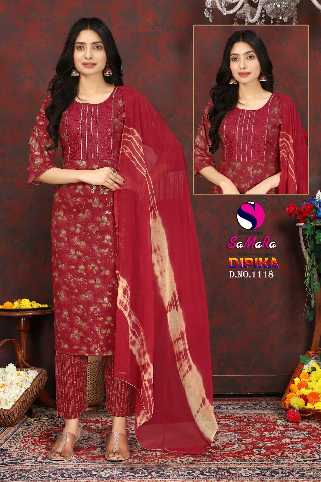 Dipika Vol 15 Samara Capsule Readymade Pant Style Suits Manufacturer
