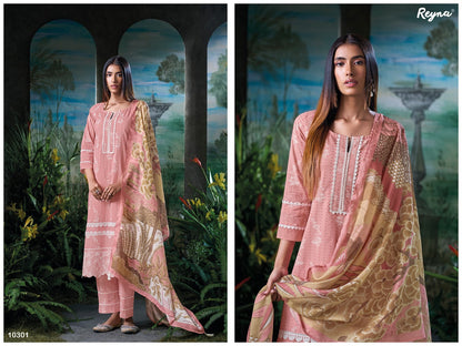 Disha Reyna Cotton Pant Style Suits Supplier Gujarat