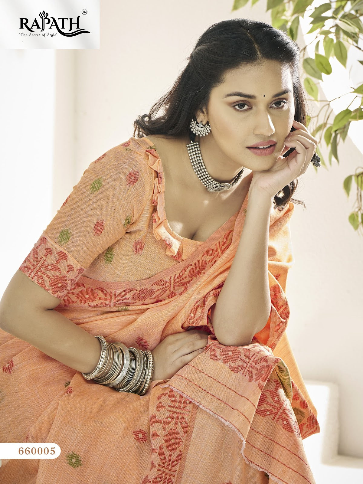 Disha Silk 660001-660006 Rajpath Linen Sarees Wholesale Price