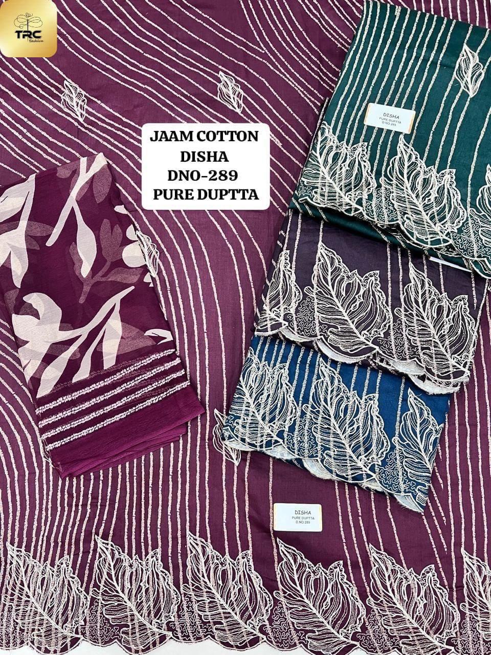 Disha Tr Creators Jaam Cotton Salwar Suits Wholesaler India