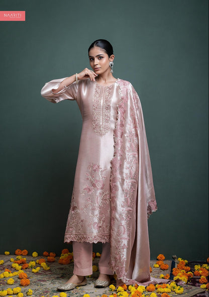 Dismeet Naariti Silk Pant Style Suits Wholesale