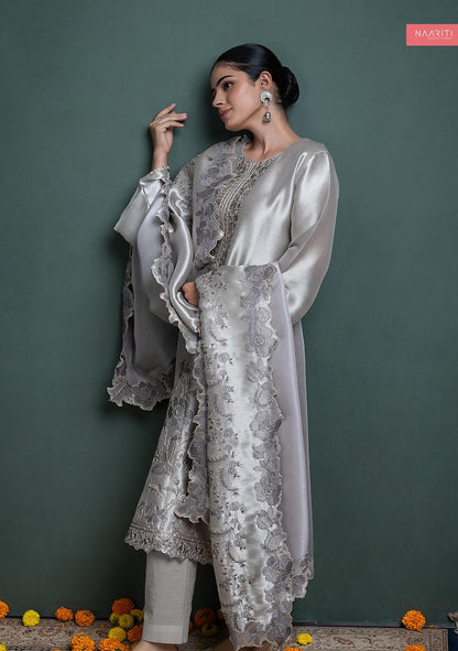 Dismeet Naariti Silk Pant Style Suits Wholesale